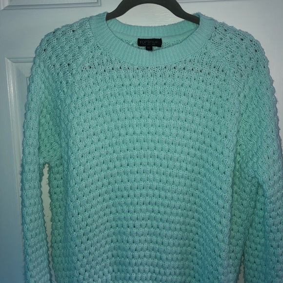 Topshop Sweaters - Topshop mint green sweater size 8 Topshop Sweaters - Topshop mint green sweater size 8